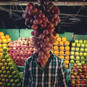 Fotografías de vendedores de fruta llenas de color 