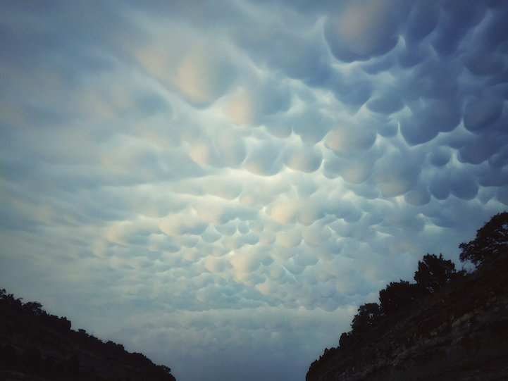 fotos nubes mastodónticas 
