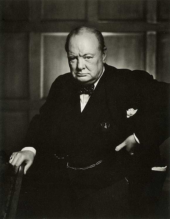 Retrato Churchill Karsh
