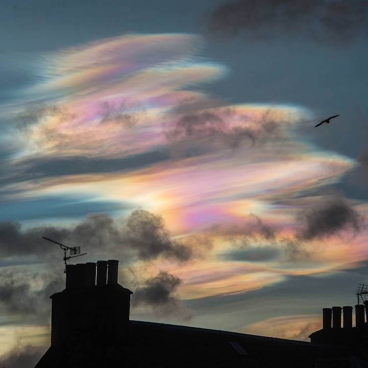 fotos de nubes y arco iris 