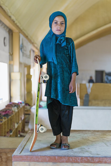 retratos niñas afganas 