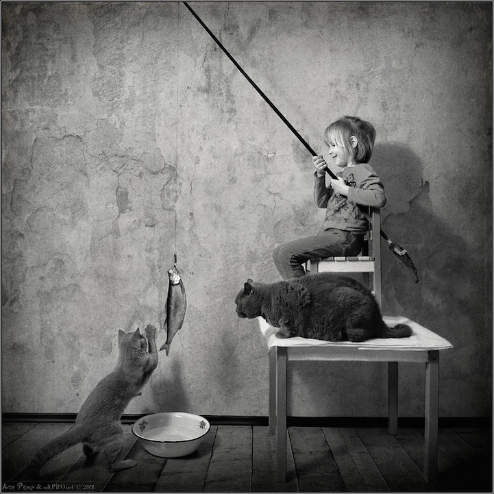fotos animales y ni&ntilde;os
