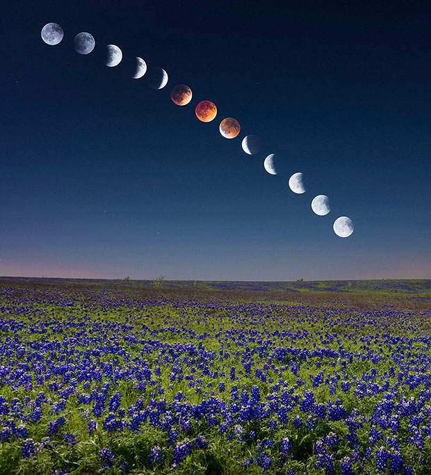 fotos eclipse de luna