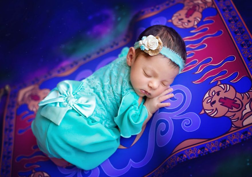 album fotos bebe princesas jasmine