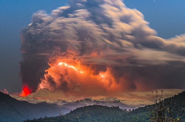 fotografías de volcán 