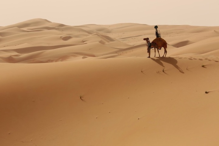 fotos desierto google maps 
