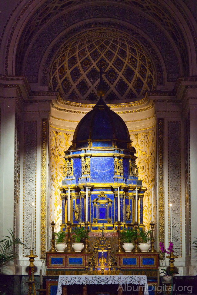 Altar de lapislazuli en Sicilia