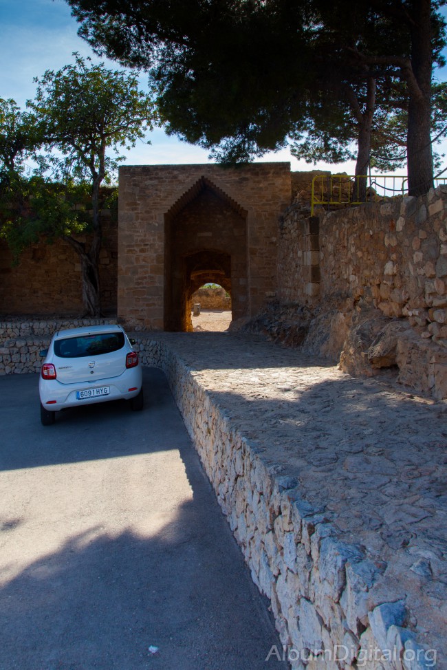 Arco del castillo de Denia