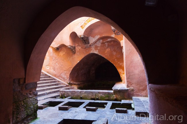 Arcos del lavadero de Cefalu Sicilia