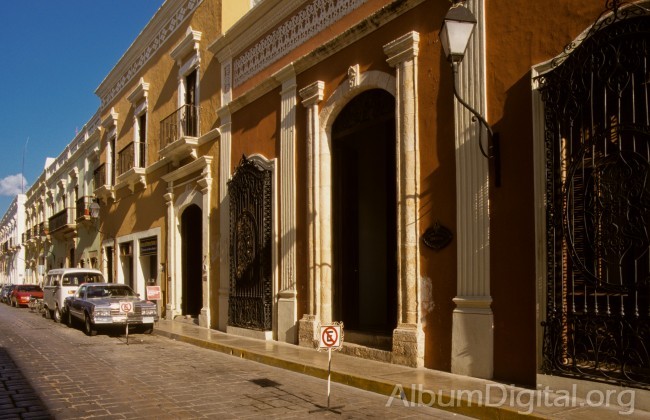 Arquitectura colonial de Campeche Mexico