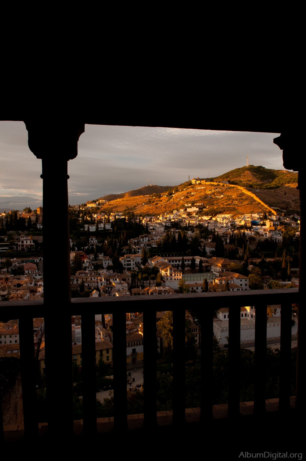 Atardecer desde la Alhambra