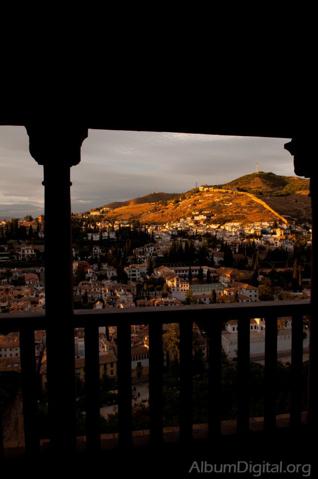 Atardecer desde la Alhambra