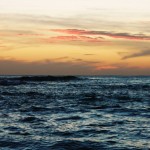 Foto Atardecer en el mar