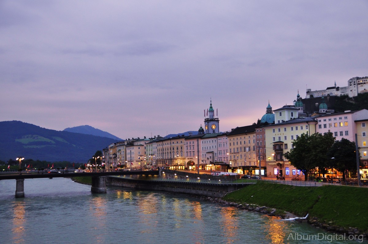 Atardecer en Salzburgo