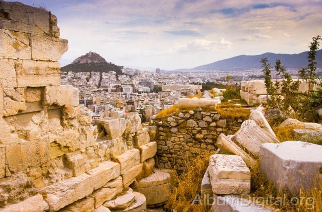 Atenas desde la Acropolis