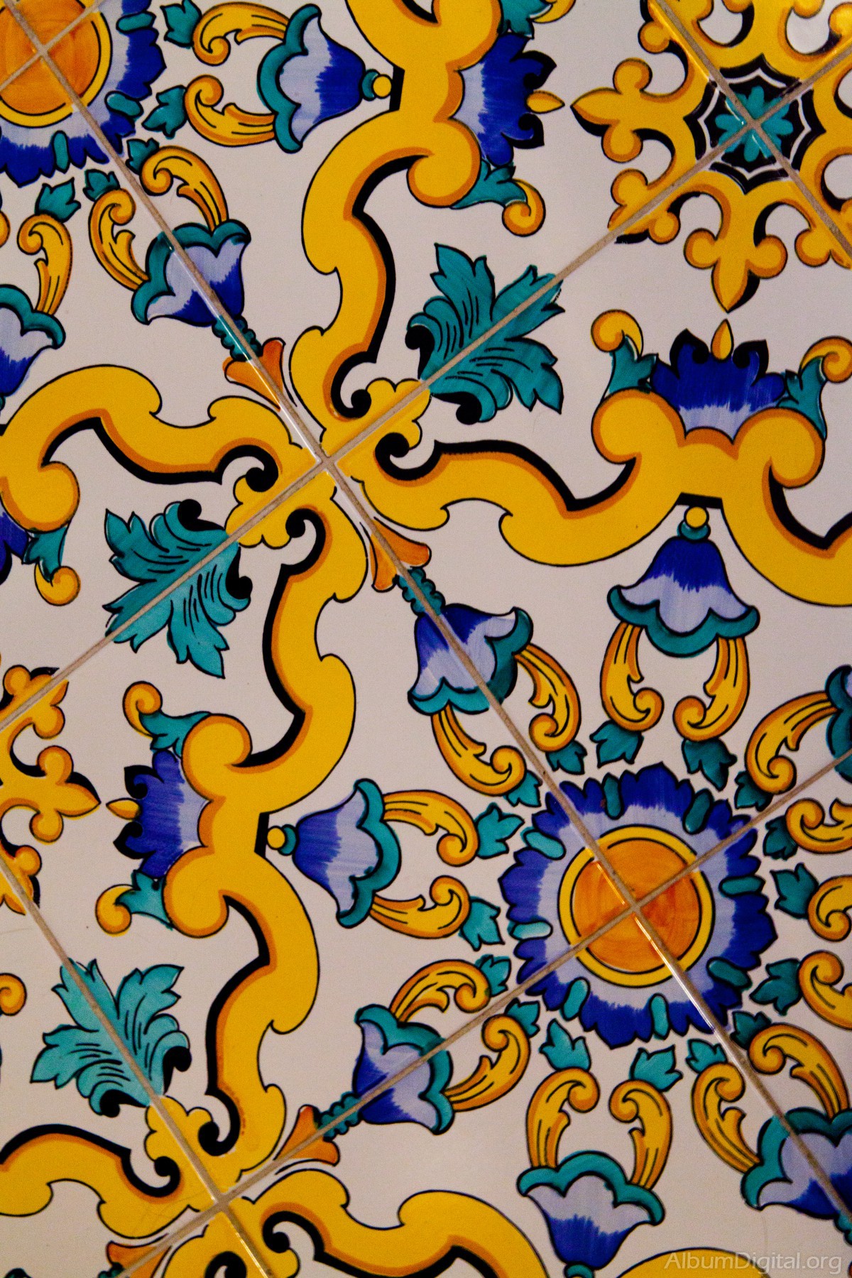 Azulejos tradicionales sur de Italia