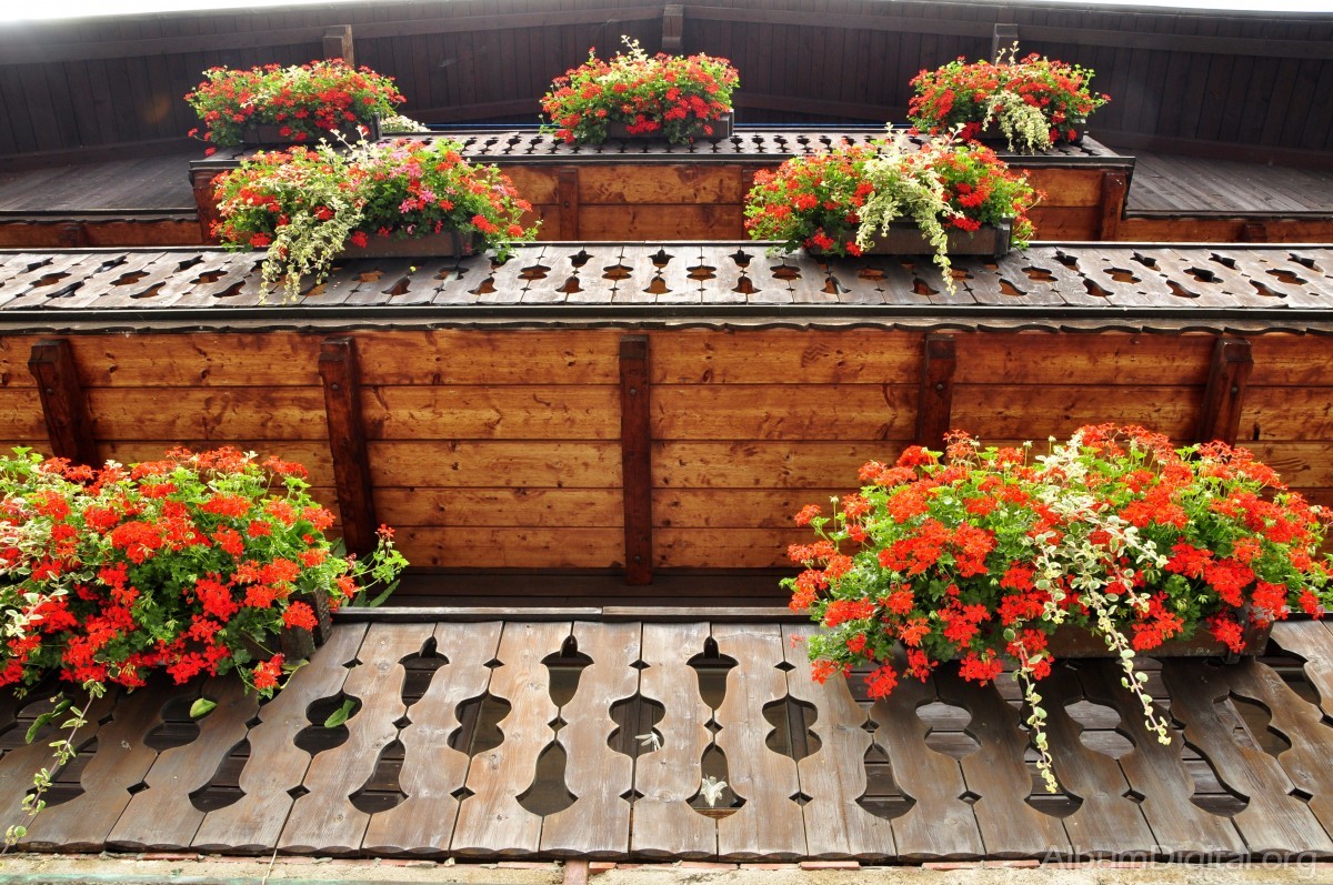 Balcones con flores