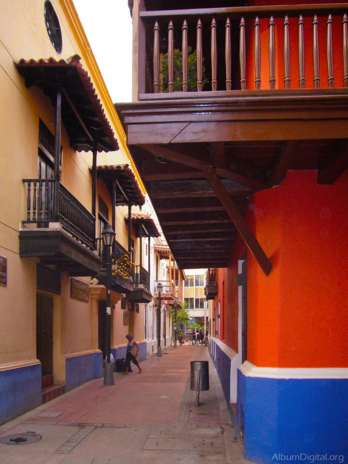 Balcones edificios coloniales