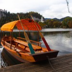 Foto Barca turistica del lago Bled