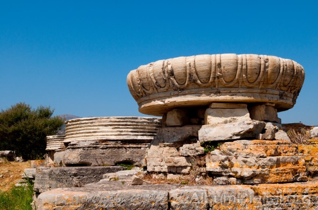 Bases columnata de Hereo de Samos
