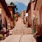 Foto Calle de artesanos de Chinchero