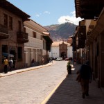 Foto Calle de Cuzco Peru