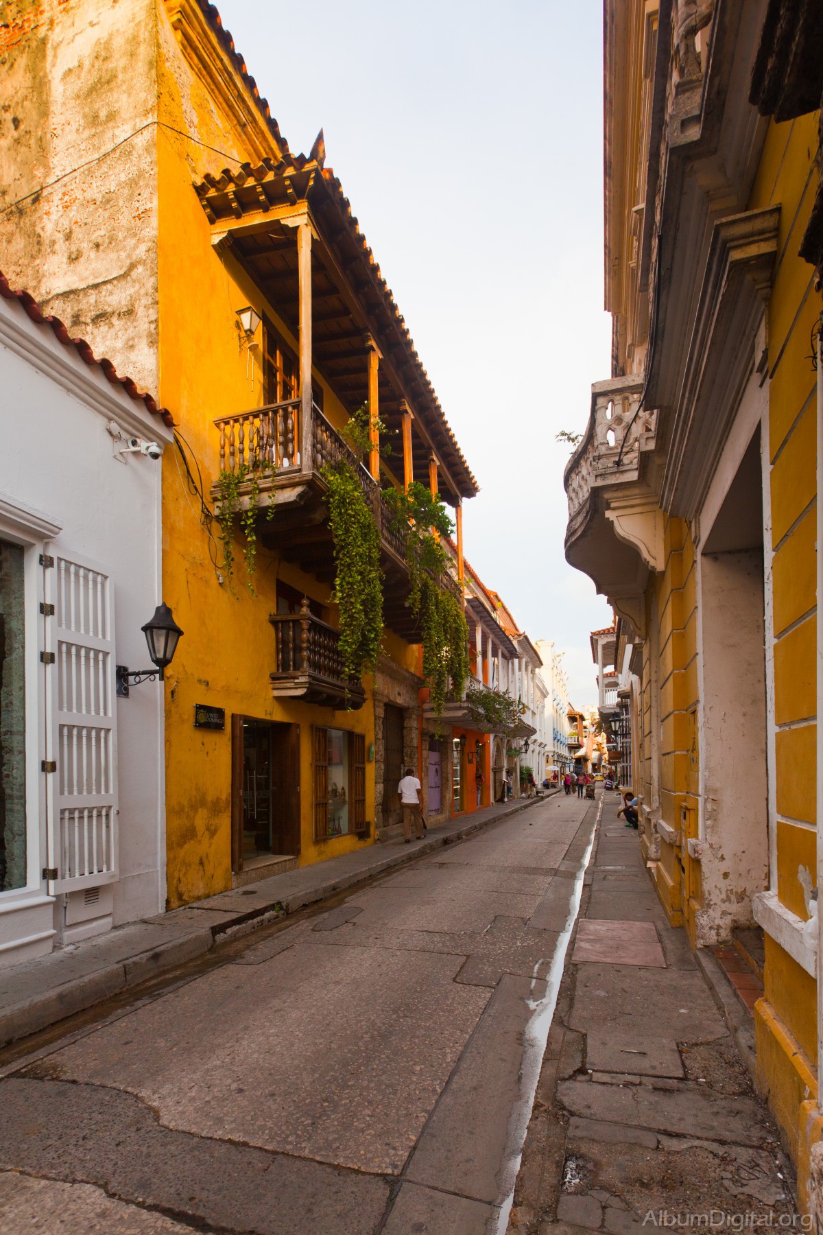 Calle de la Cartagena colonial