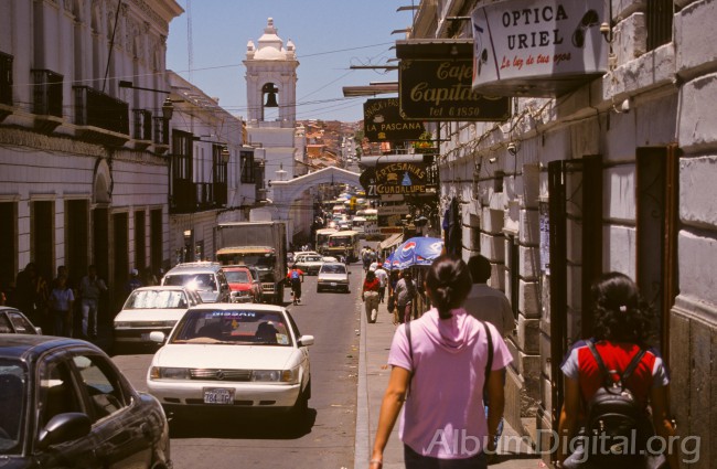 Calle en Sucre