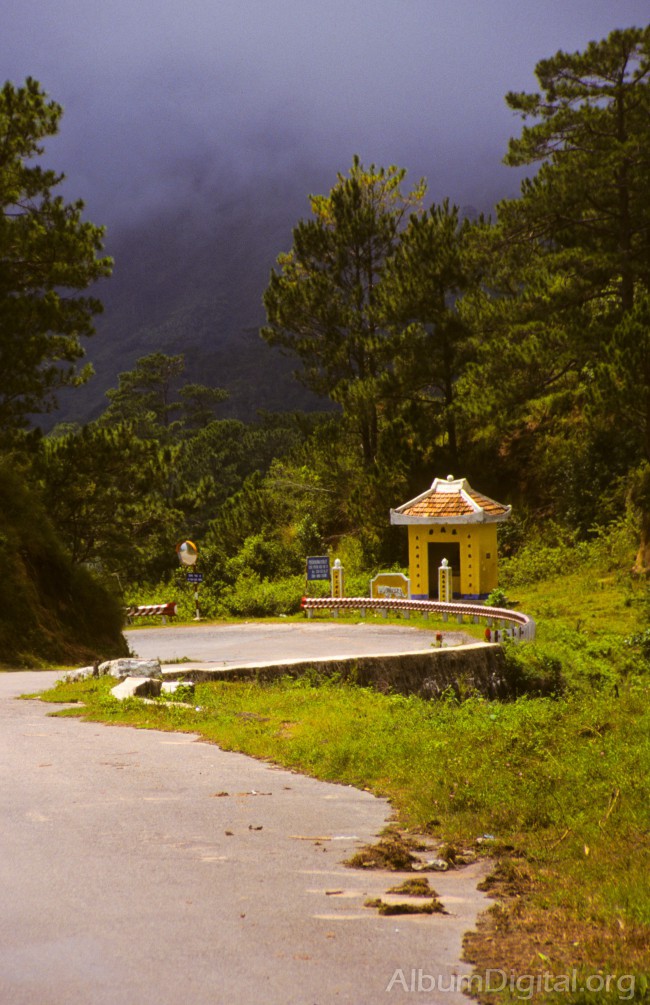 Carretera de montaa en Vietnam