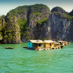 Foto Casas flotantes en Ha Long