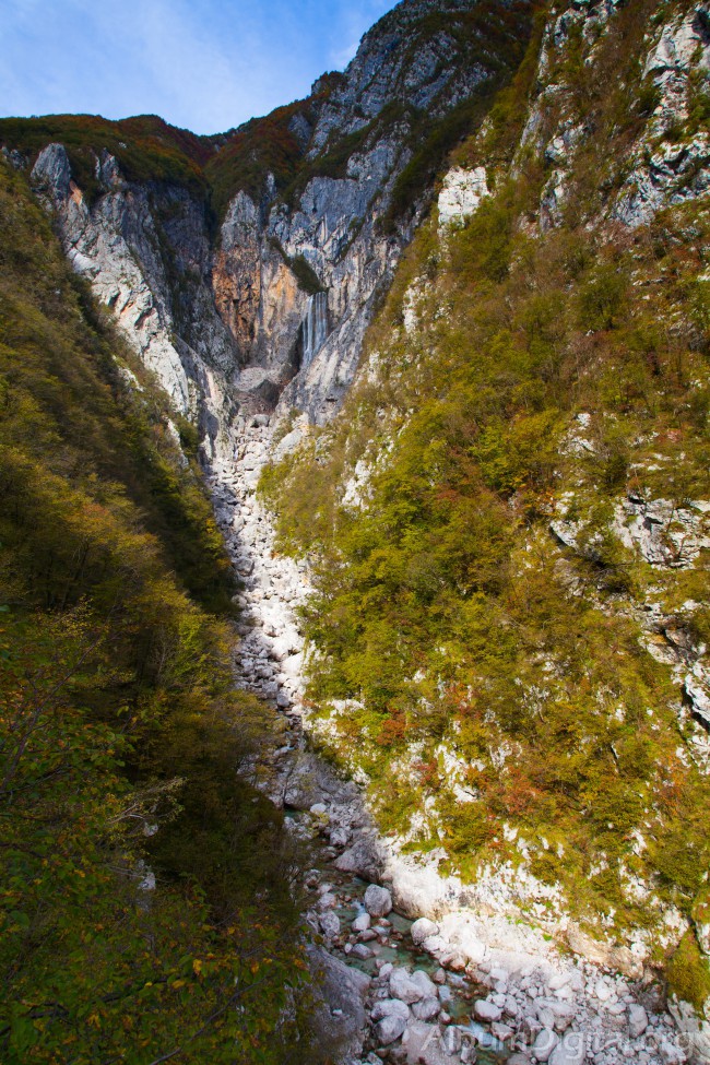 Cascada Boka Eslovenia