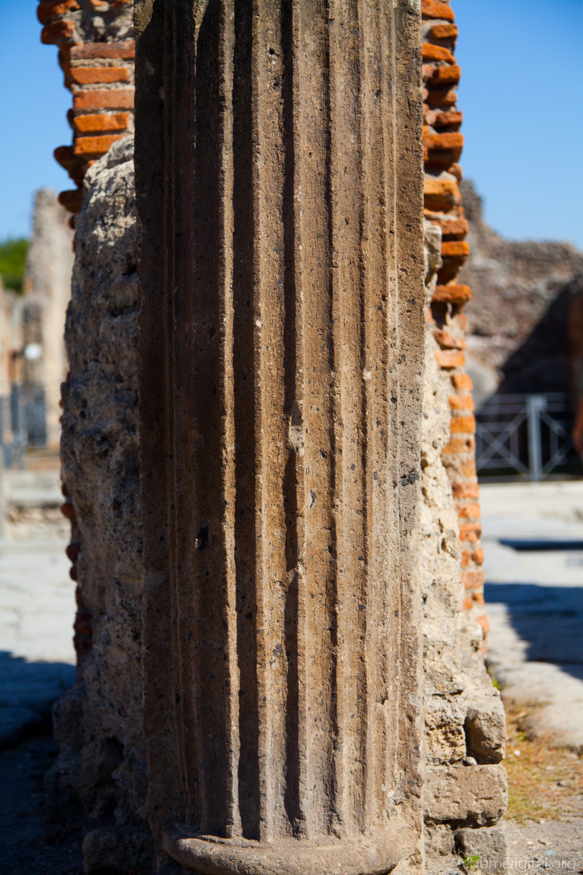 Columna romana de Pompeya