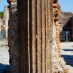 Foto Columna romana de Pompeya