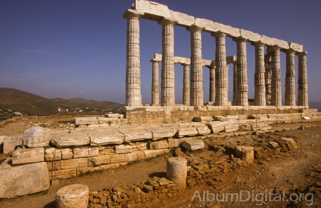 Columnas del Templo de Poseidon