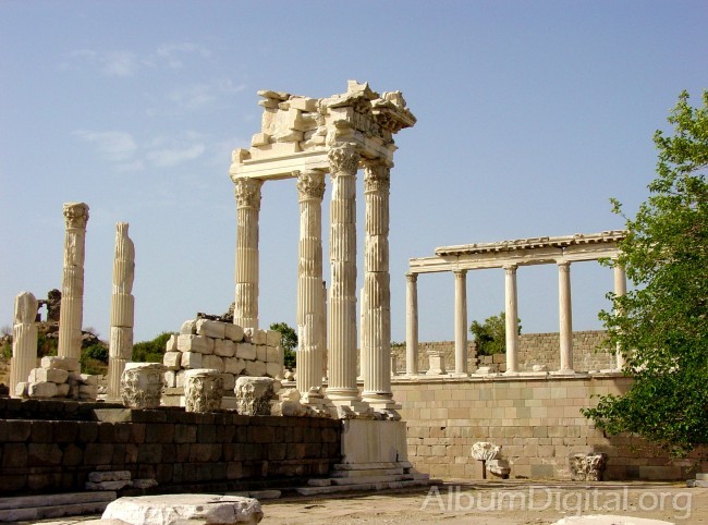 Columnas del templo