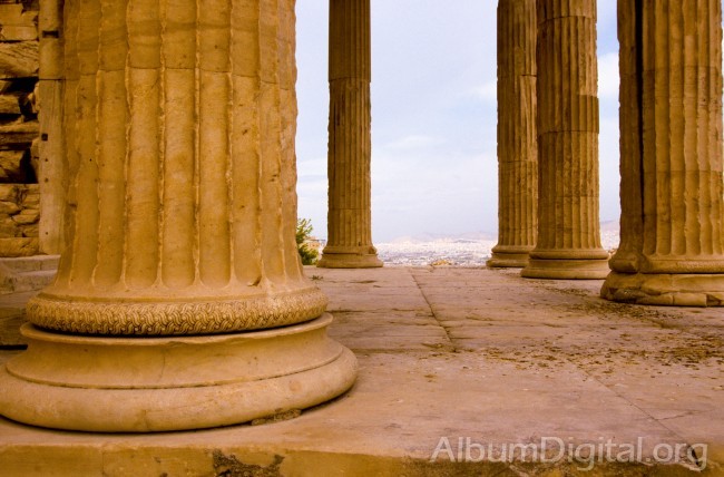 Columnas doricas Partenon