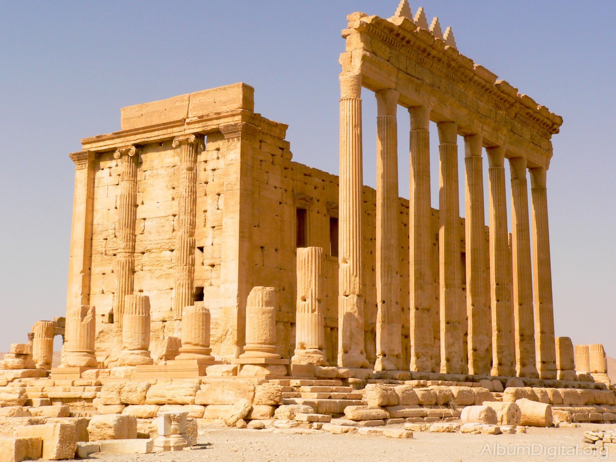 Columnas Templo de Baal en Palmira