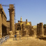 Foto Columnas Templo de Luxor