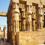 Foto Columnas Templo de Luxor