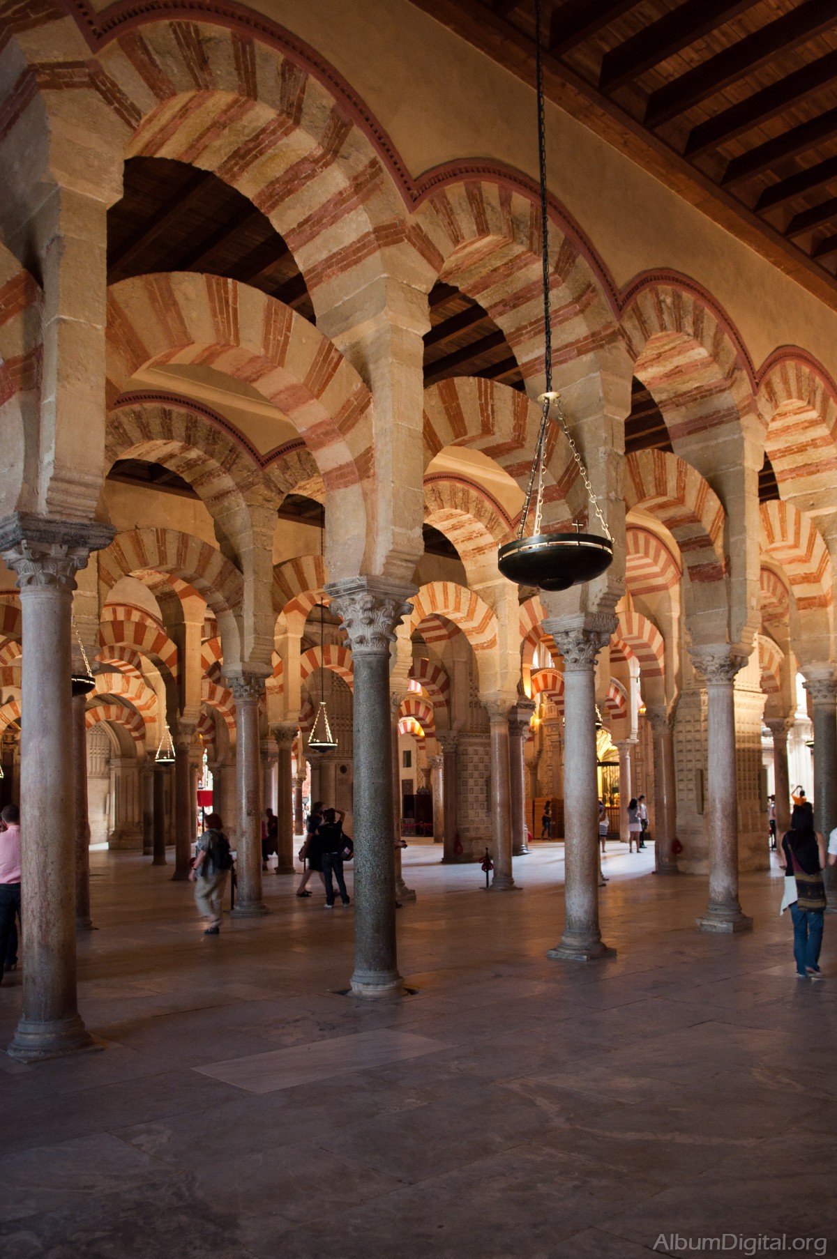 Columnas y techo Mezquita Cordoba