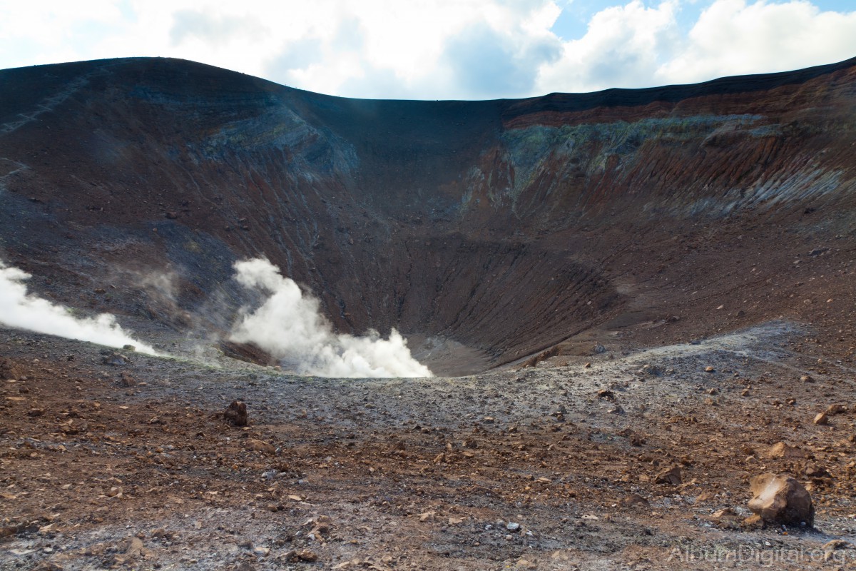 Crater de Vulcano Islas Eolicas