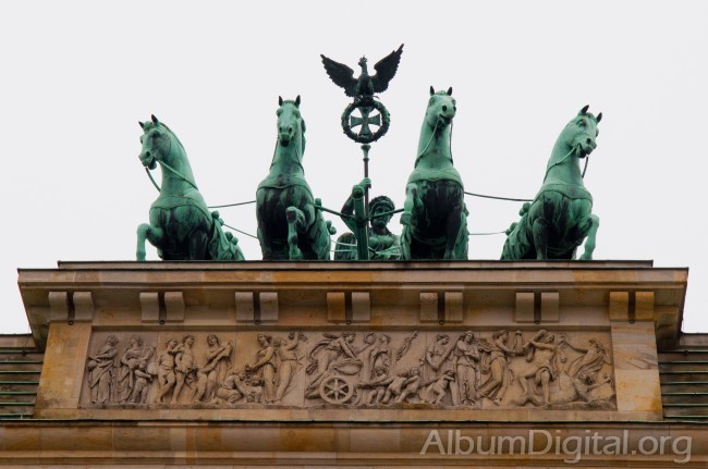 Cuadriga ornamental Puerta de Brandeburgo
