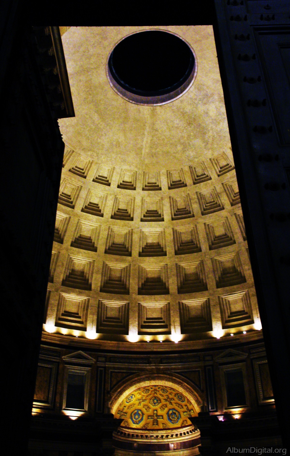 Cupula del Panteon de Roma