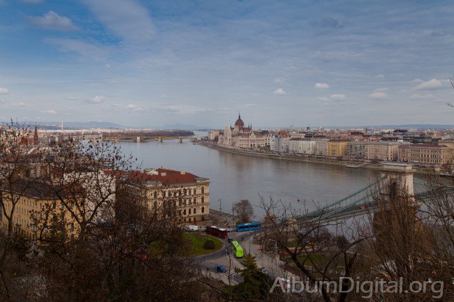 Danubio desde el Castillo de Buda