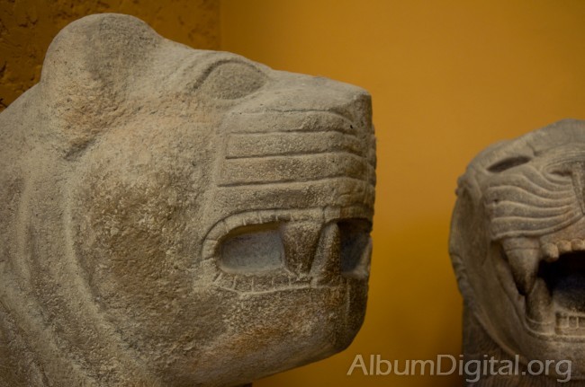 Detalle cabeza de los leones Museo de Pergamo