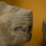Foto Detalle cabeza de los leones Museo de Pergamo