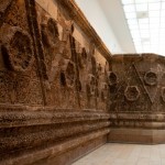 Foto Detalle de la pared Mushatta Museo de Pergamo