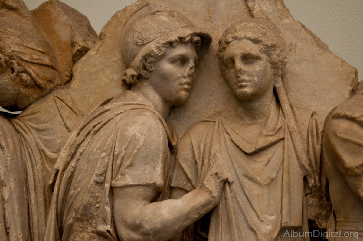 Detalle del Altar Museo de Pergamo