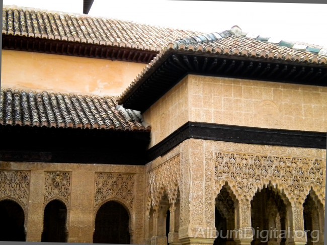Detalle del Patio de los Leones Alhambra