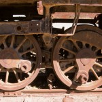 Foto Detalle maquina del tren
